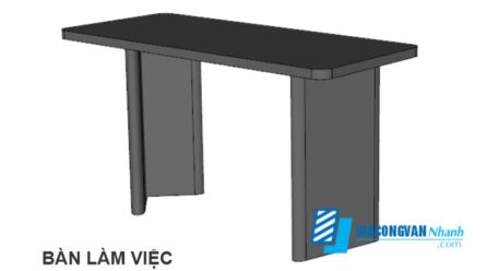 BÀN LÀM VIỆC HIỆN ĐẠI FILE SKETCHUP