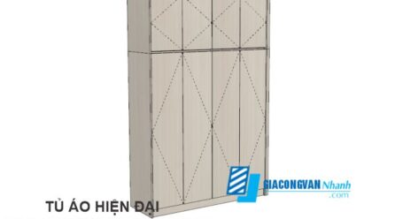 TỦ ÁO HIỆN ĐẠI FILE SKETCHUP